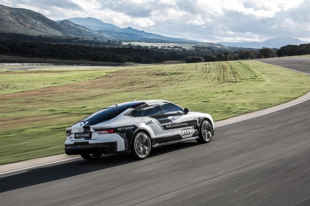 El Audi RS7 Sportback sin conductor, ahora en Asacari