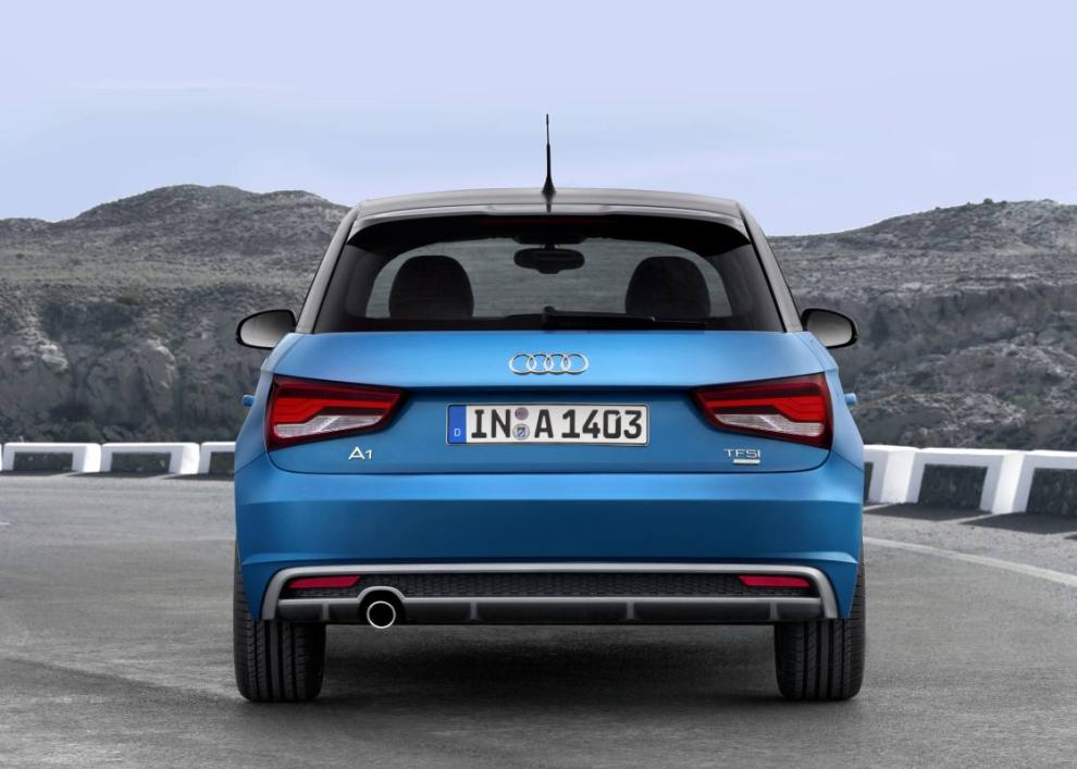 Trasera del nuevo Audi A1