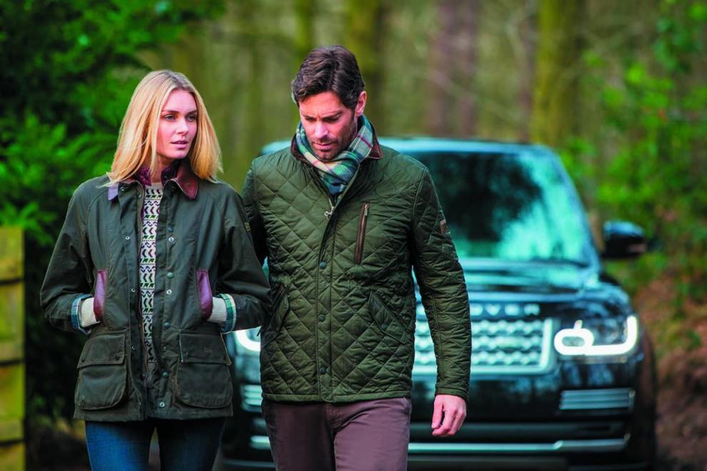 Land Rover y Barbour