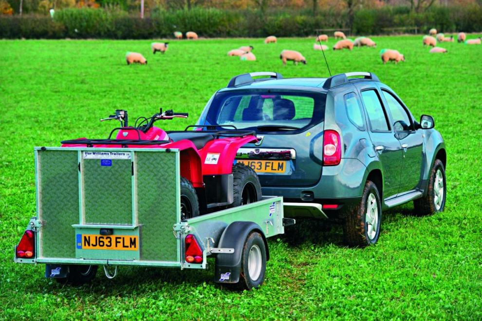 Dacia Duster para tirar de un remolque