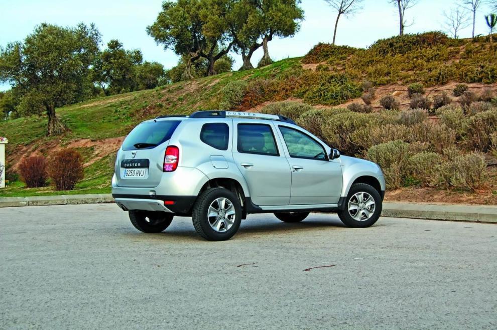Trasera del Dacia Duster