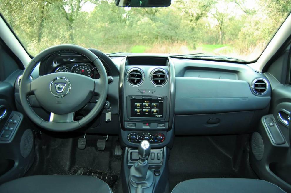 Salpicadero del Dacia Duster