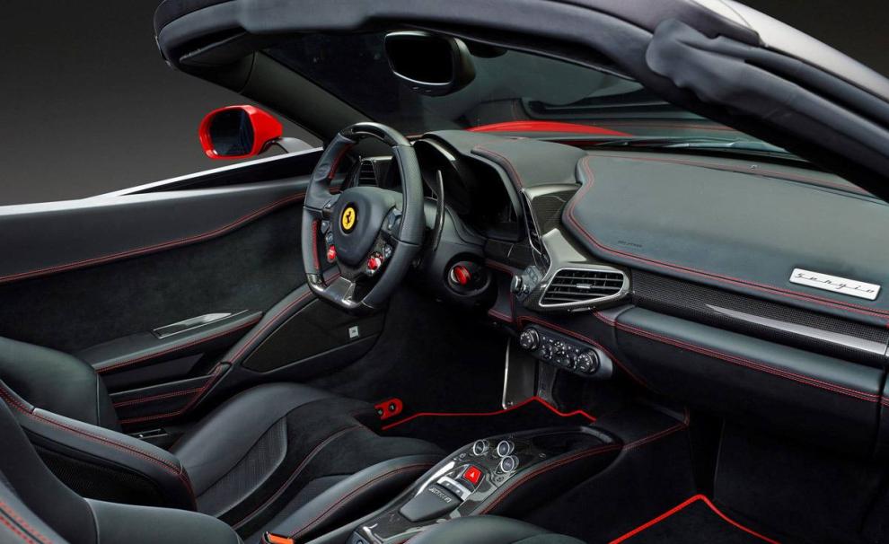 Ferrari Sergio: sólo 6 unidades, el interior está firmado por el departamento Tailor Made