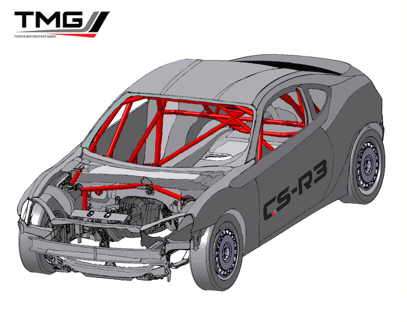 El coche de Rallys GT86 CS-R3 ya está a punto