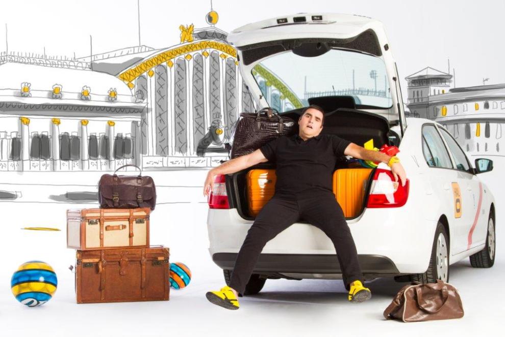 Taxistas de Hailo posan en un calendario benéfico 