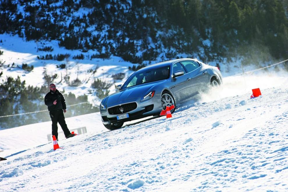 COnducción en nieve