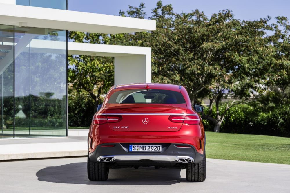 Mercedes-Benz GLE Coupe, trasera