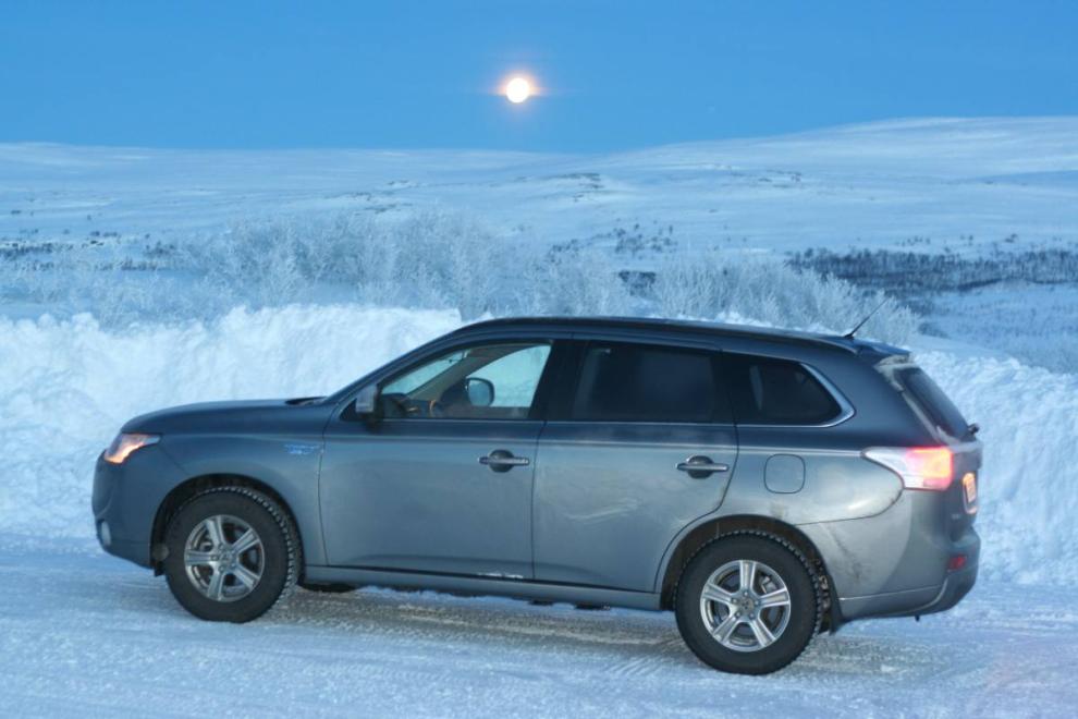 Así funciona el Mitsubishi Outlander PHEV en las condiciones más extemas