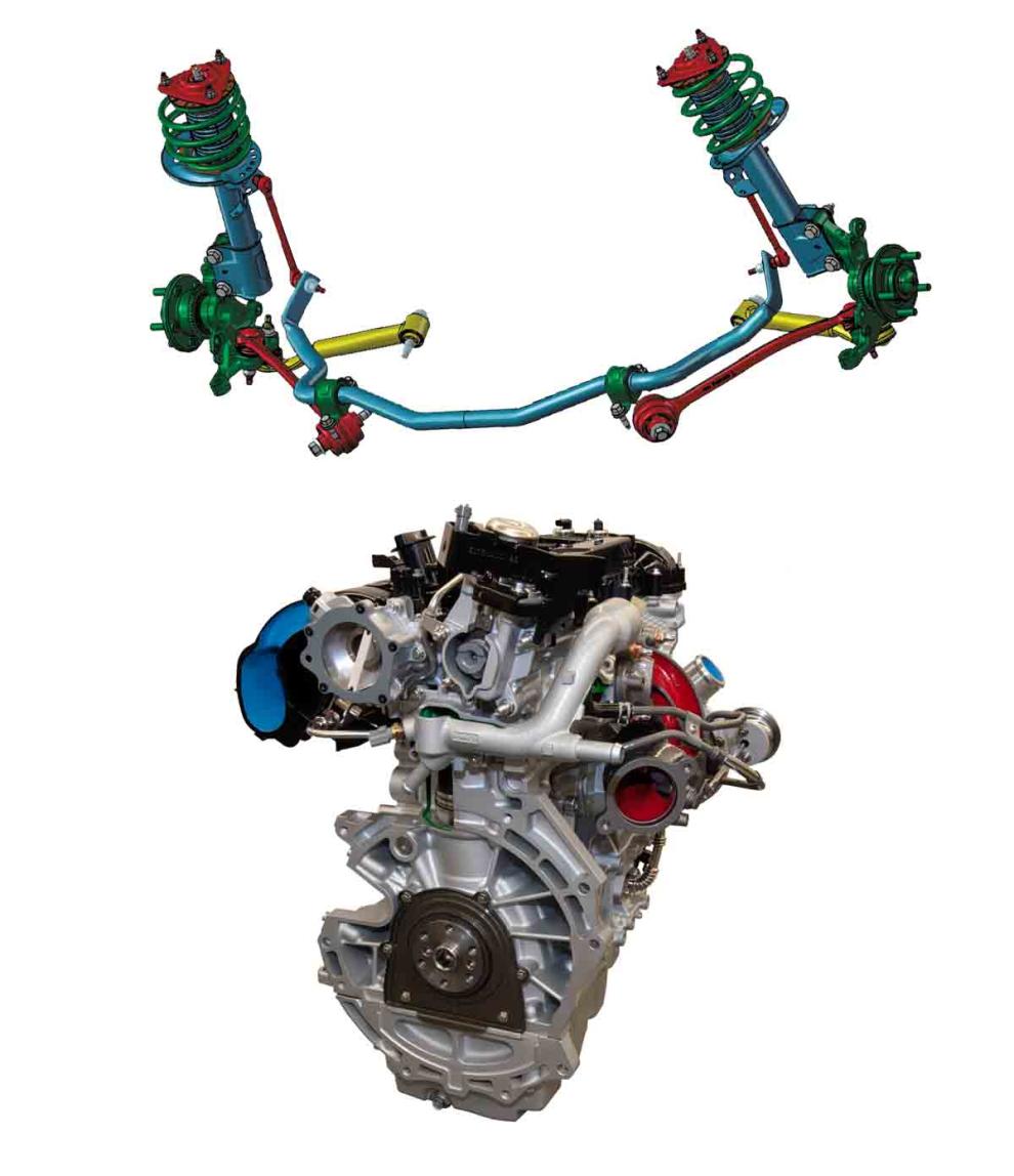 Motor 2.3 EcoBoost. 