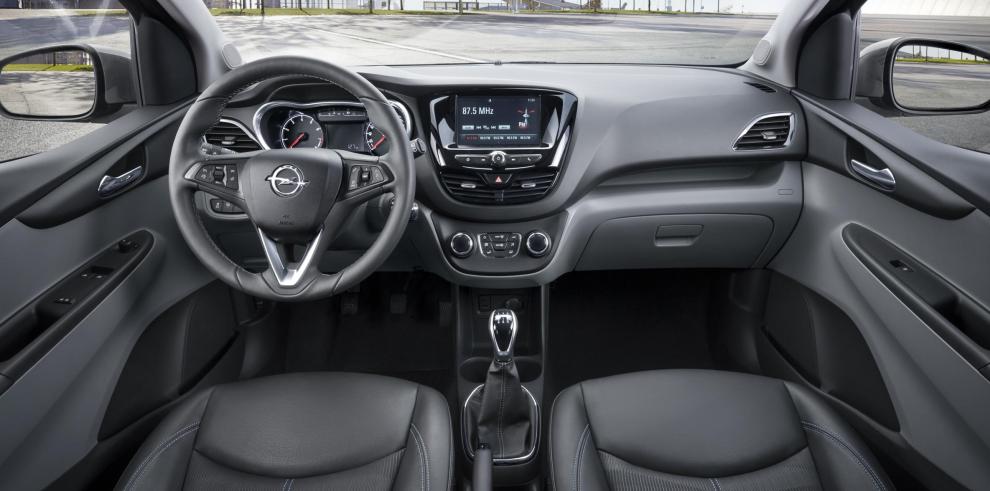 Opel Karl: salpicadero