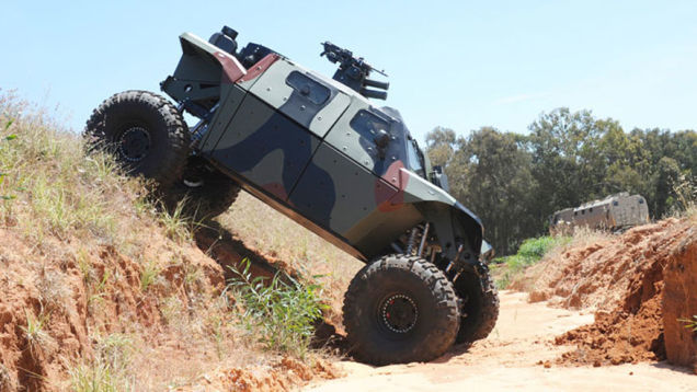 El Batmóvil del ejército ruso