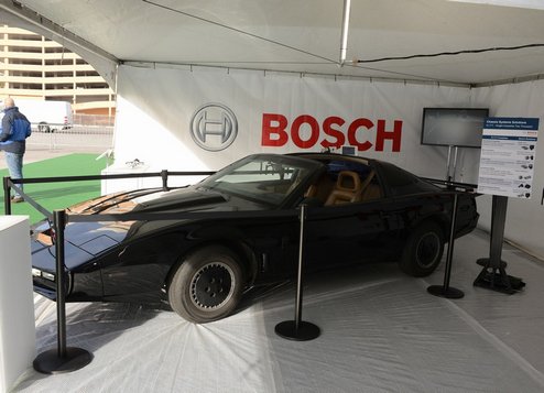 El coche fantástico en el CES de Las Vegas