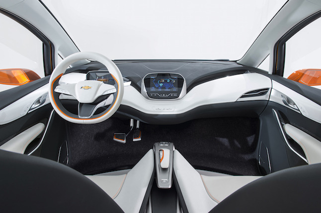 Chevrolet Bolt EV concept interior