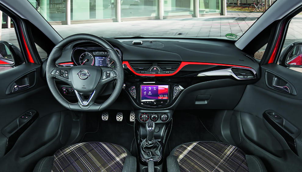 opel corsa interior