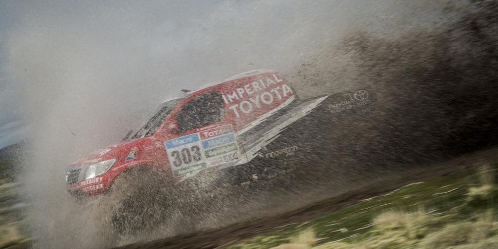 De Villiers, segundo en el Dakar 2015