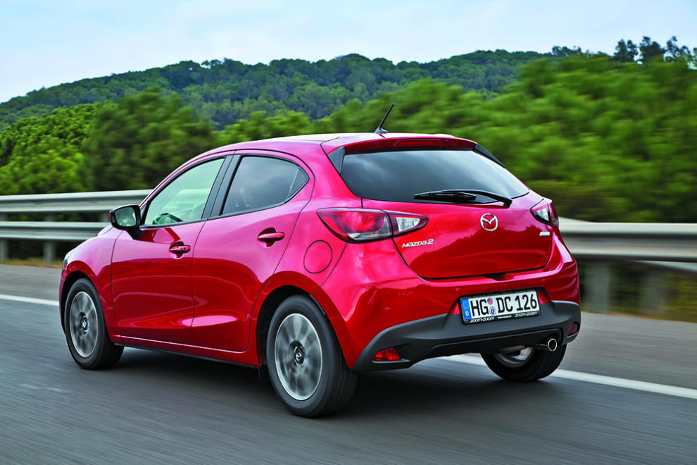 Trasera nuevo Mazda 2