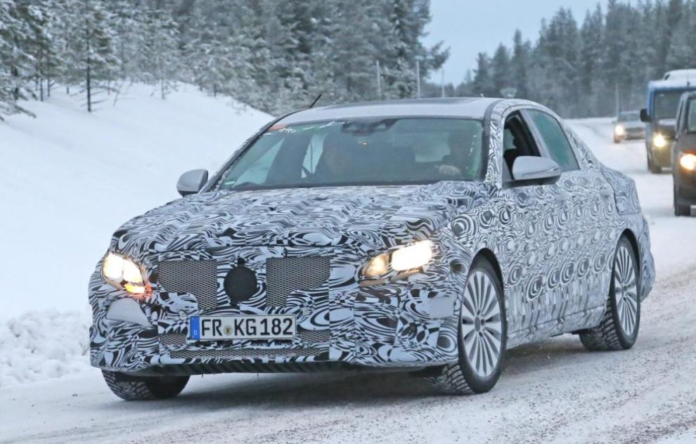 Mercedes Clase E espía 2015