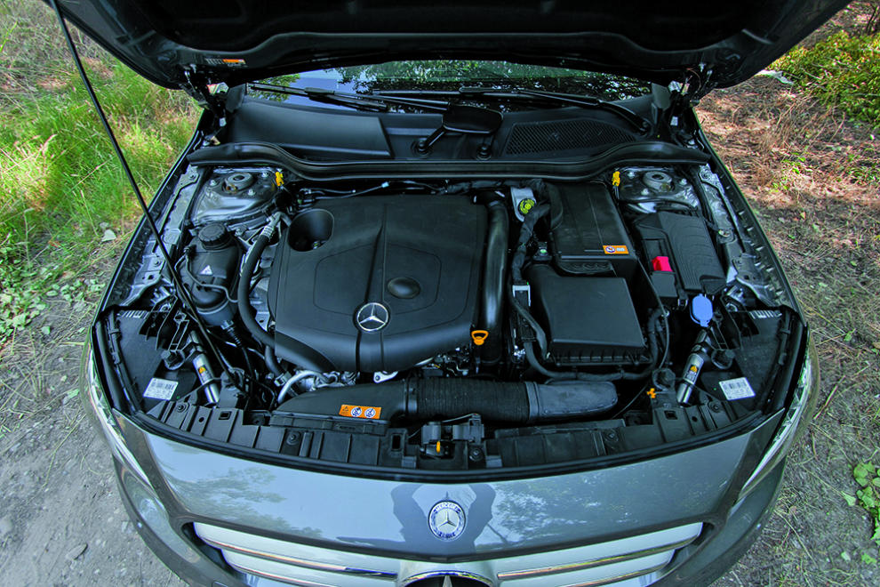 Mercedes GLA: motor