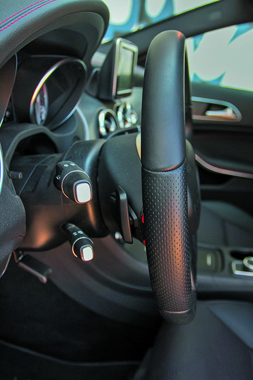 volante mercedes gla