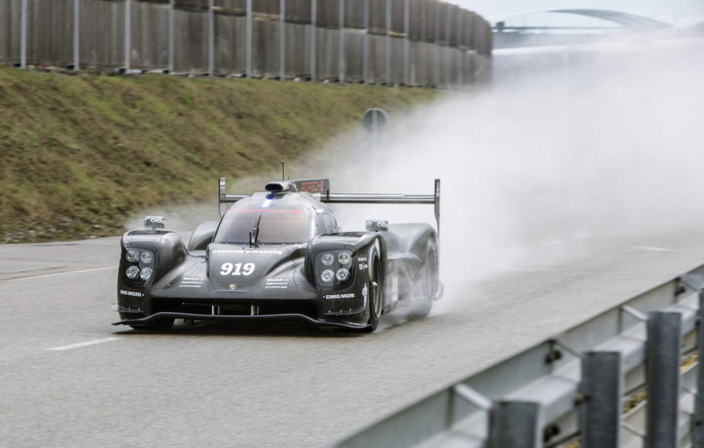 El Porsche 919 Hybrid Le Mans ya rueda