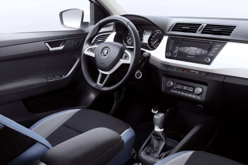 El interior del nuevo Skoda Fabia Combi desprende calidad