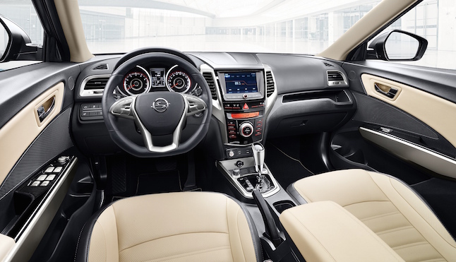 SsangYong Tivoli, interior