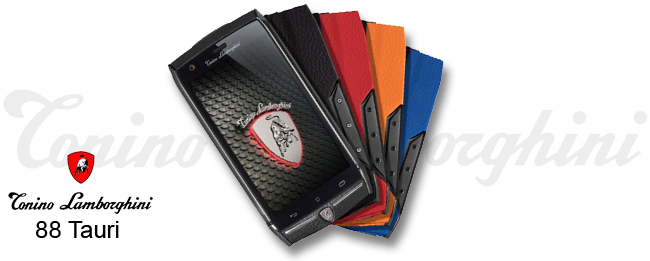 Tonino Lamborghini 88 Tauri: el móvil de los ricachones