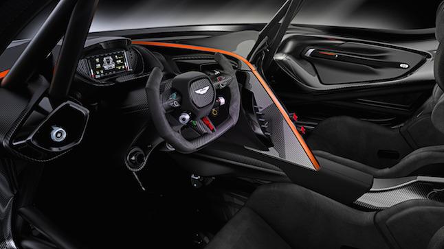 ASton MArtin Vulcan, interior