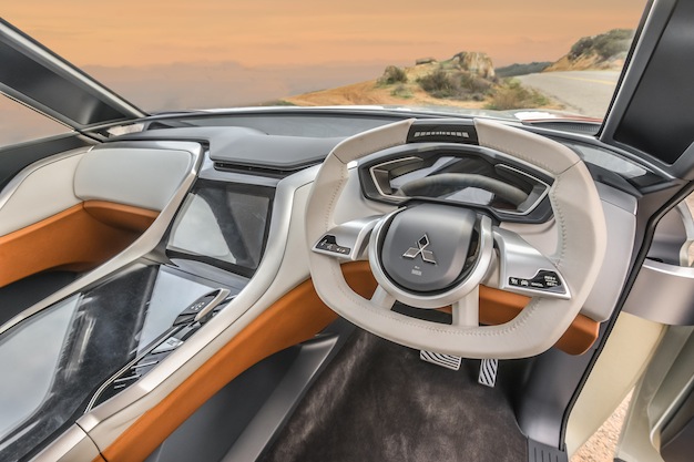 Interior del Mitsubishi Concept GC-PHEV