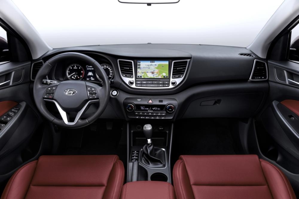 Hyundai Tucson 2015, salpicadero