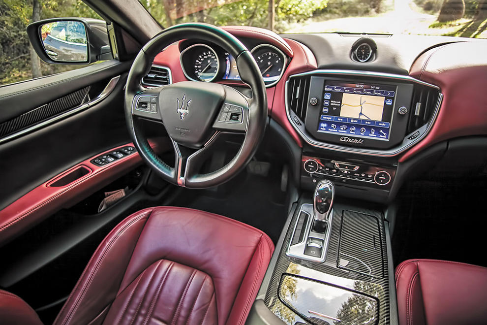 Maserati Ghibli Diésel: interior
