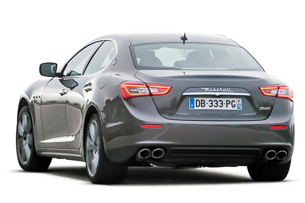 Maserati Ghibli Diésel: parte trasera
