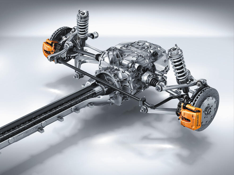 suspension Mercedes AMG GTS