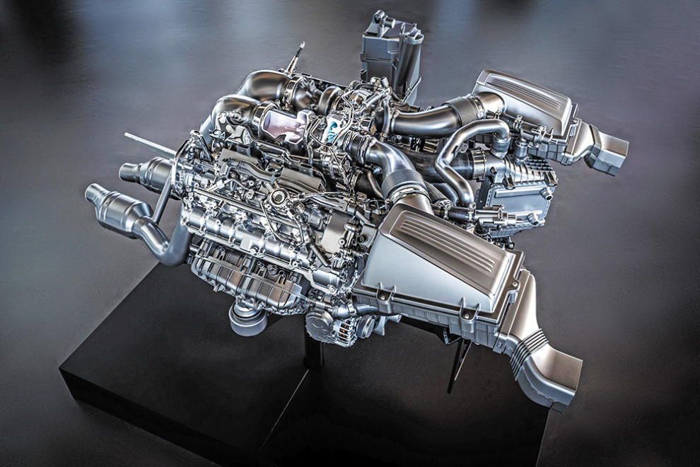 Motor Mercedes AMG GTS