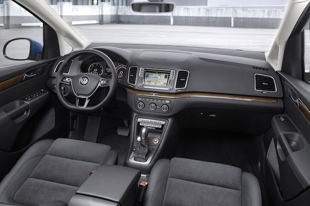 Interior del Volkswagen Sharan