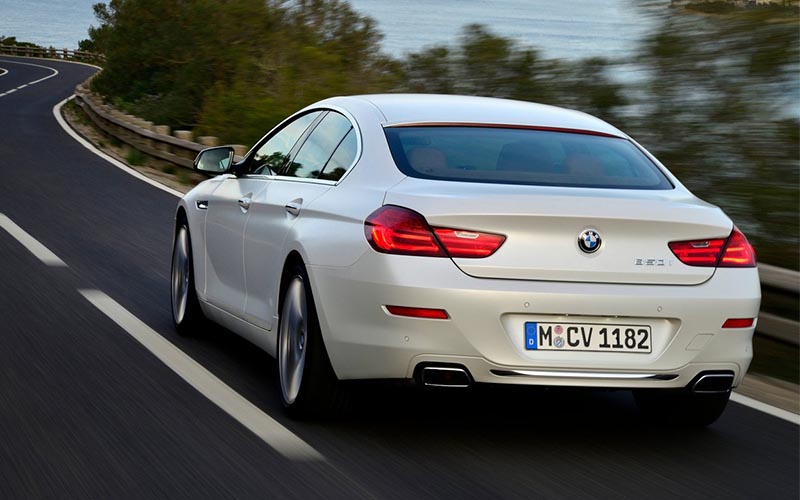 BMW Serie 6 trasera