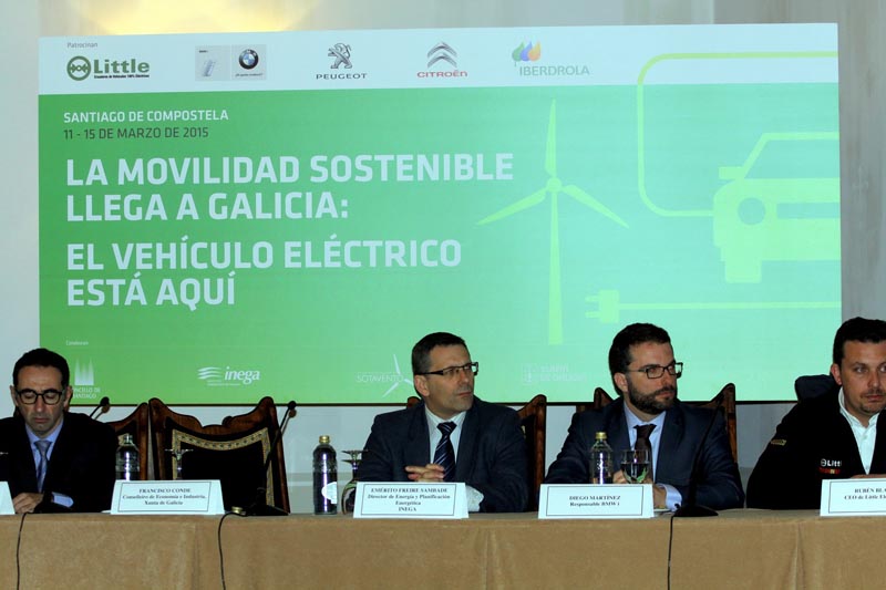 Jornadas vehículo electrico en Galicia