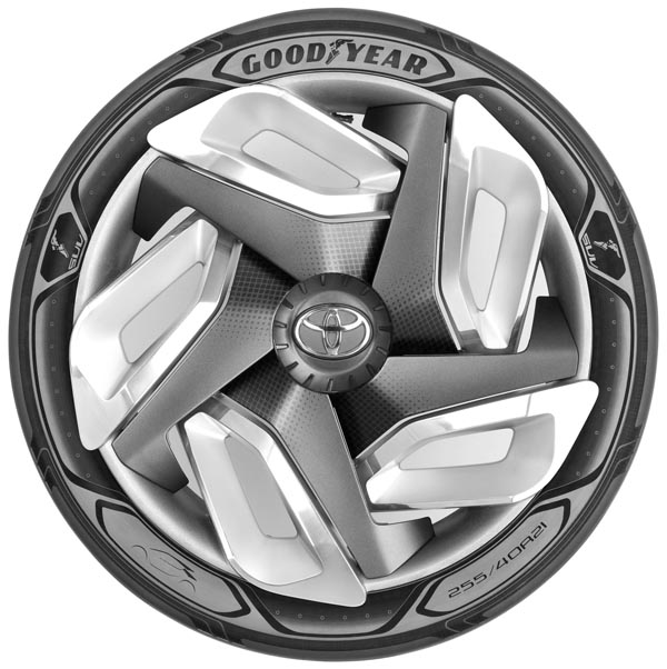 Neumático Goodyear BH03 capaz de producir electricidad