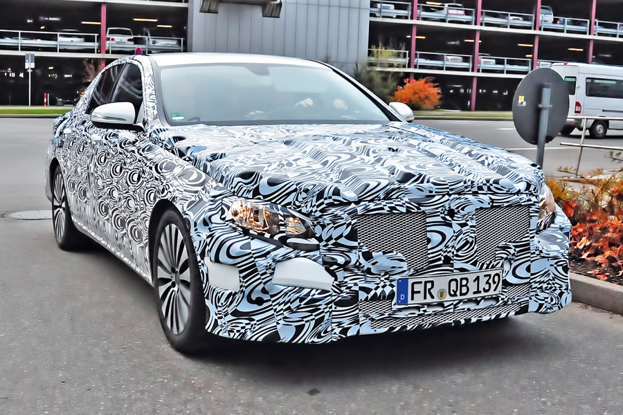 Mercedes Clase E 2016, espía