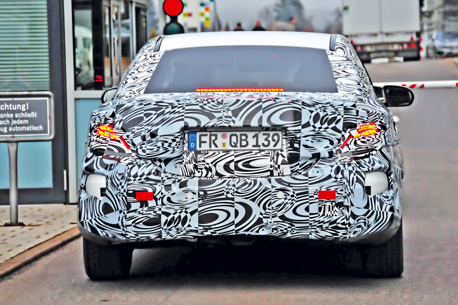 Mercedes Clase E 2016 espía