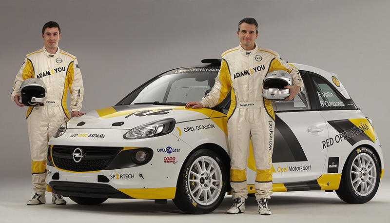 Vallín-Odriozola, Opel Adam R2 2015