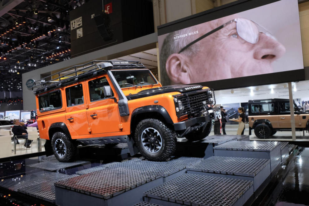 Land Rover Defender Salón de Ginebra