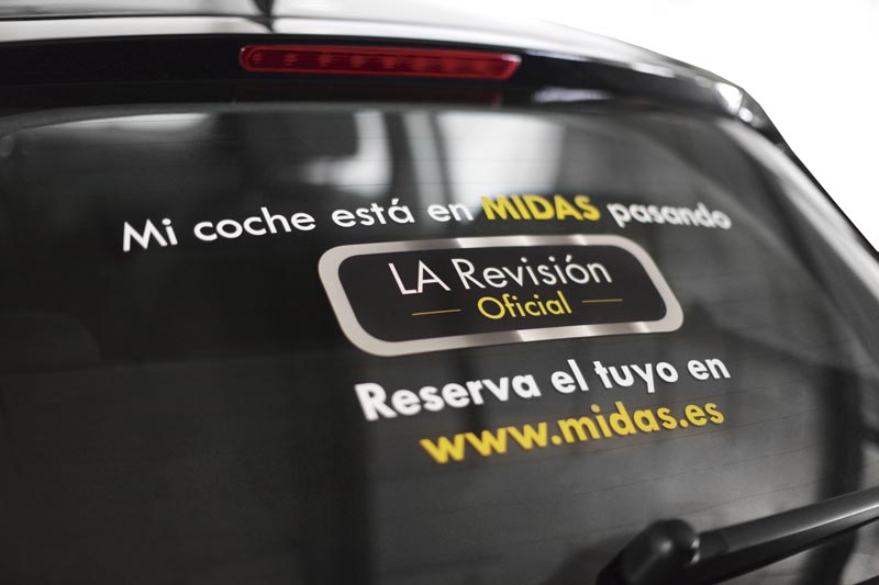 Coche de cortesía Midas LA revisión Oficial