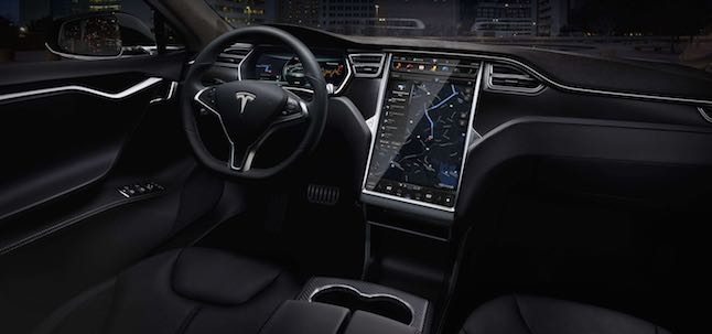 Tesla 70D interior