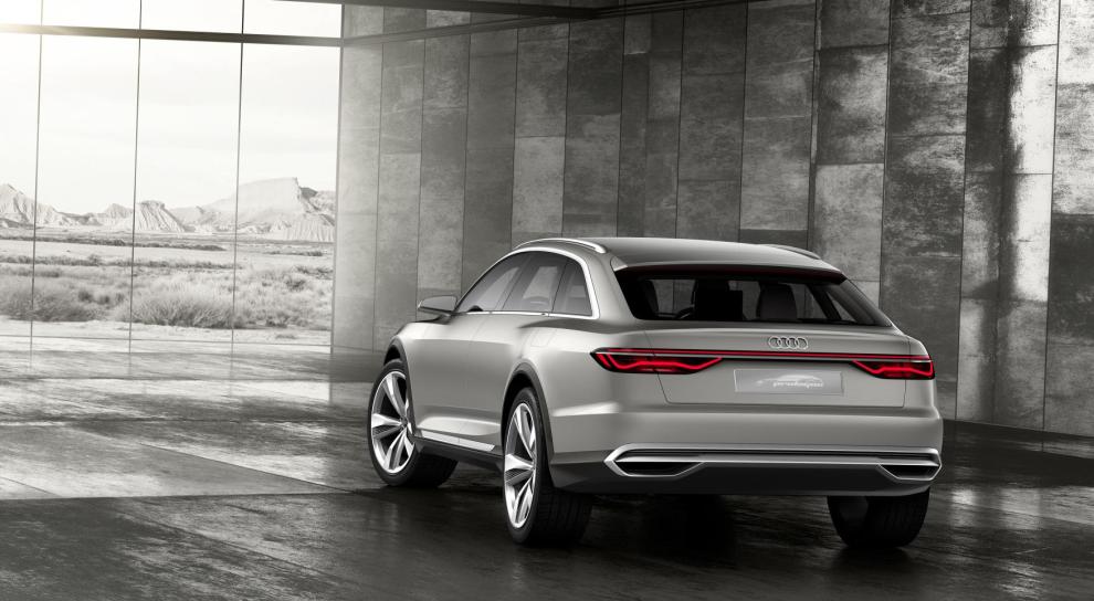 Audi Prologue Allroad, trasera