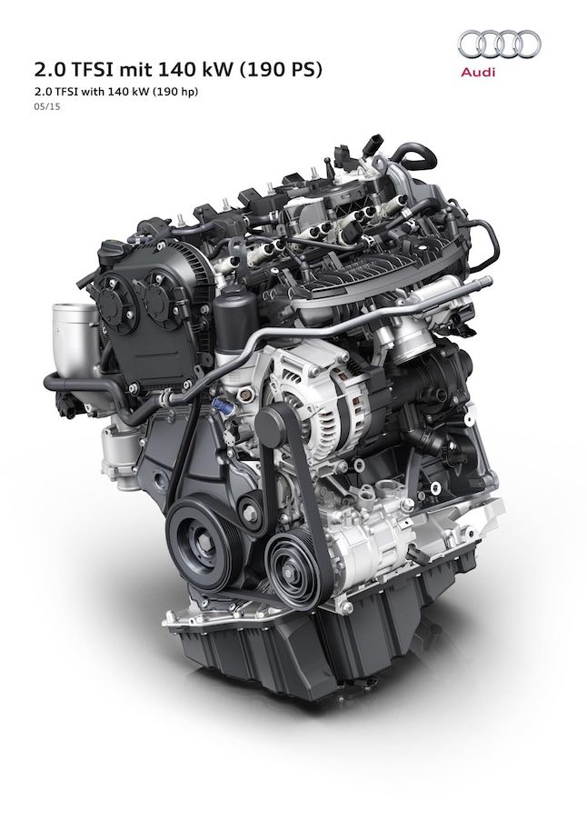 Motor 2.0 TFSI 190 CV de Audi