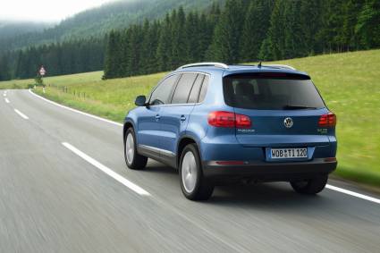 Volkswagen Tiguan, trasera