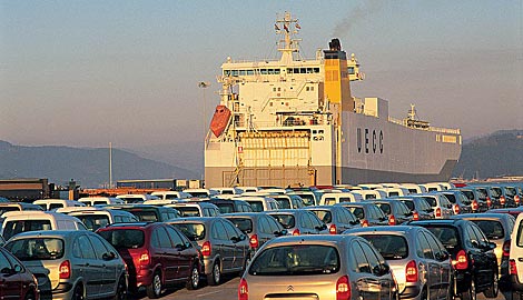 Así exportan los fabricantes de coches sus modelos