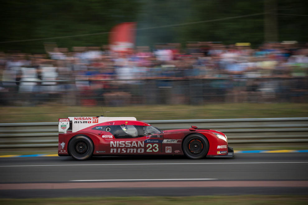 Nissan GTR Niso LMP1 en LeMans 2015