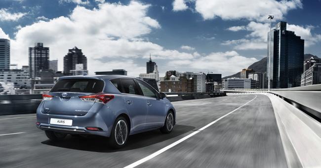 Toyota Auris, trasera